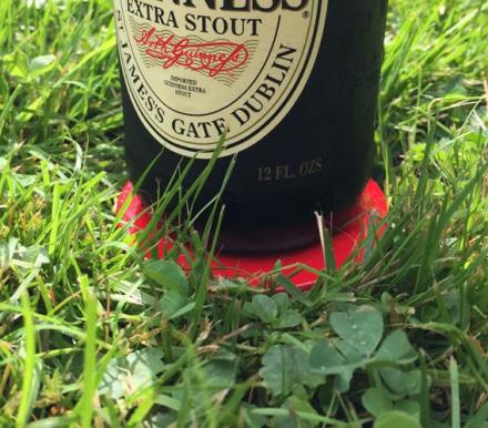 Lawn Dots Are Coasters With Spikes For Outdoor Drinking