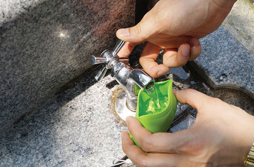 Leaf Shaped Silicone Pocket Cup 2