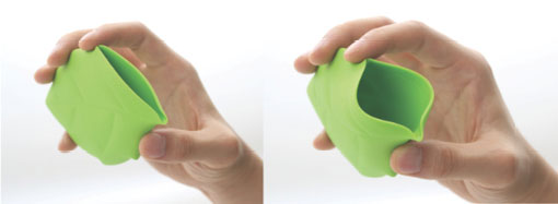 Leaf Shaped Silicone Pocket Cup 4