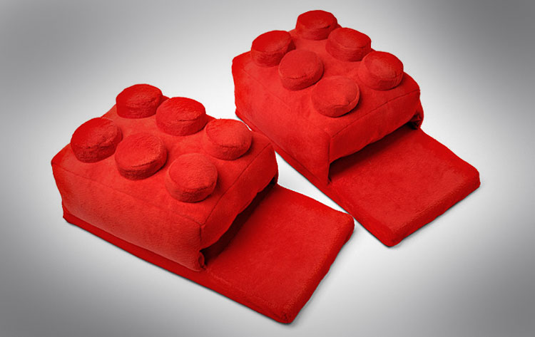 Lego Slippers - Building Block Slippers