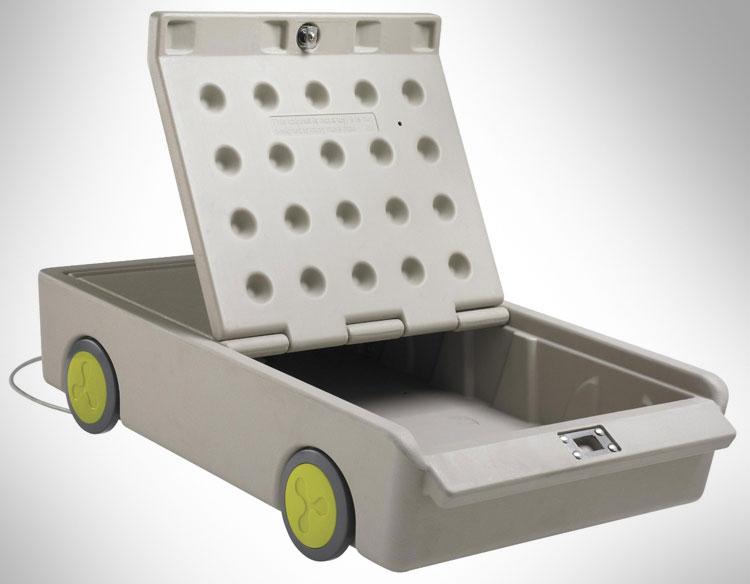 Lock And Roll Under Bed Personal Safe