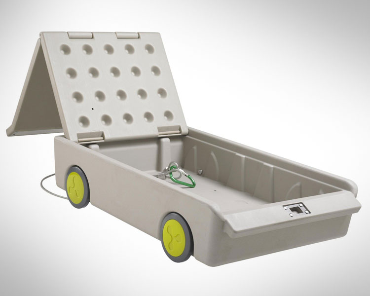 Lock And Roll Under Bed Personal Safe