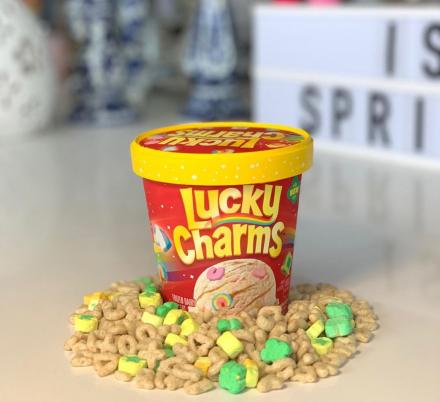 You Can Now Get Lucky Charm’s Flavored Ice Cream, and It Tastes Amazing
