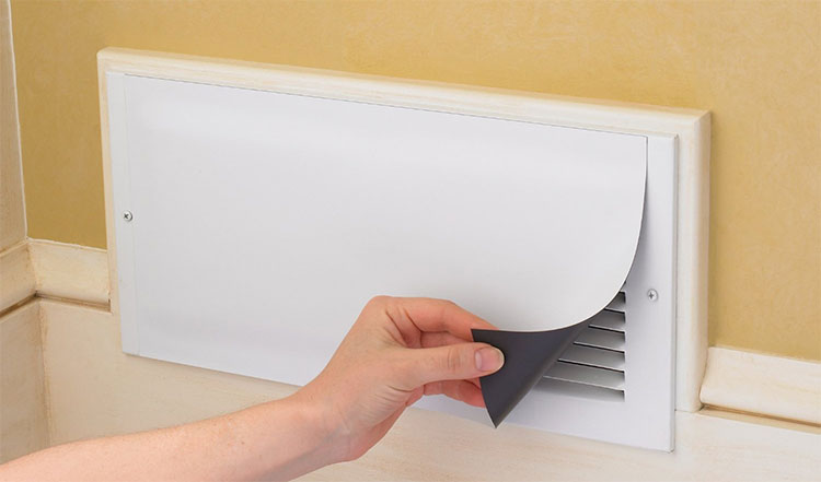 Magnetic Vent Cover Help Direct Airflow - Save money on AC vent cover