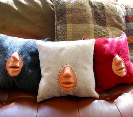 You Can Now Prepare For Valentine’s Day Properly With a Creepy Practice Make Out Pillow