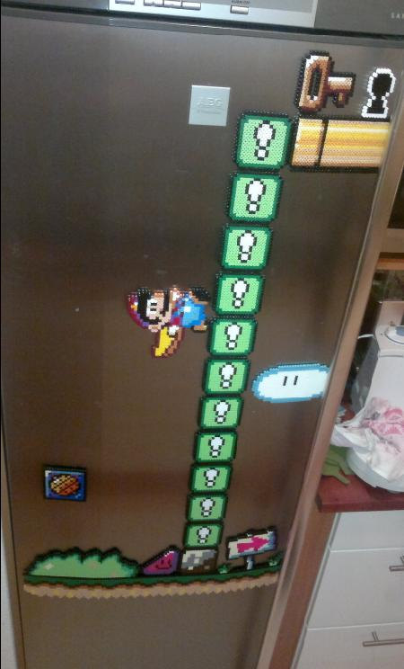 Mario Refrigerator Magnets