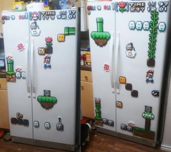 Mario Refrigerator Magnets