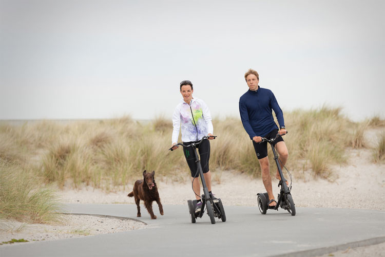 Me-Mover Human Powered Step Driven Scooter