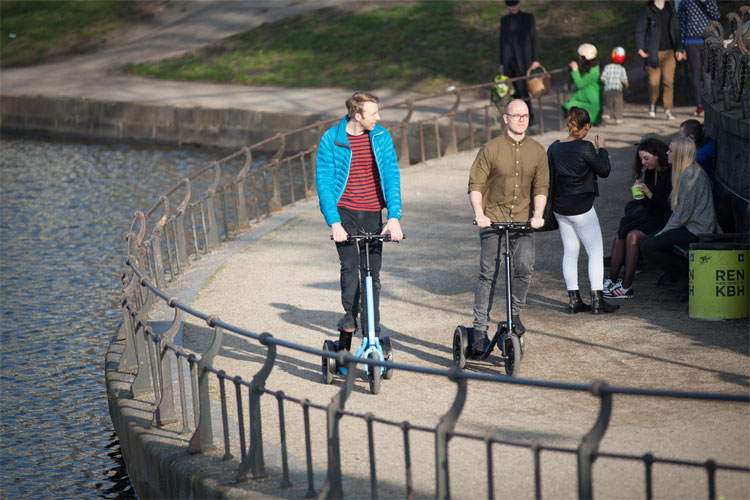 Me-Mover Human Powered Step Driven Scooter