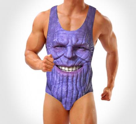 There’s Now a Men’s One-Piece Thanos Swimsuit That Exists