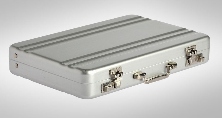 Mini Briefcase Card Holder Wallet
