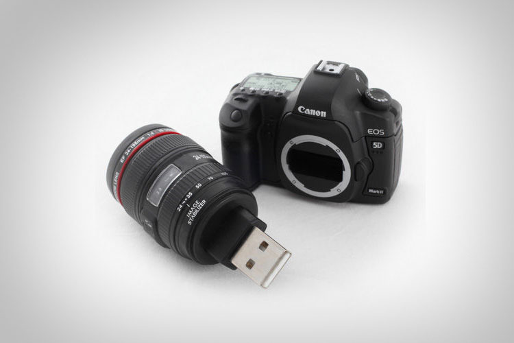 Miniature Canon DSLR Jump Drive