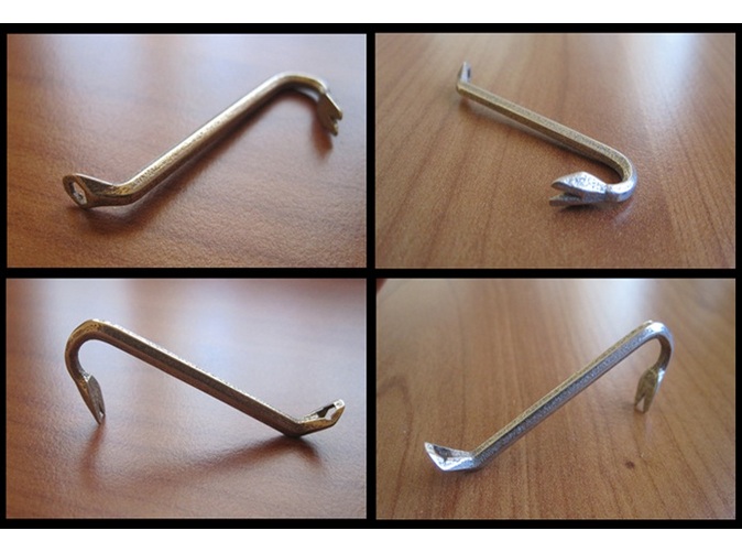 Mini Crowbar Keychain 1