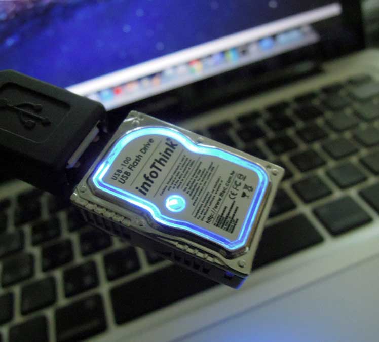Mini Hard Drive Flash Drive 2