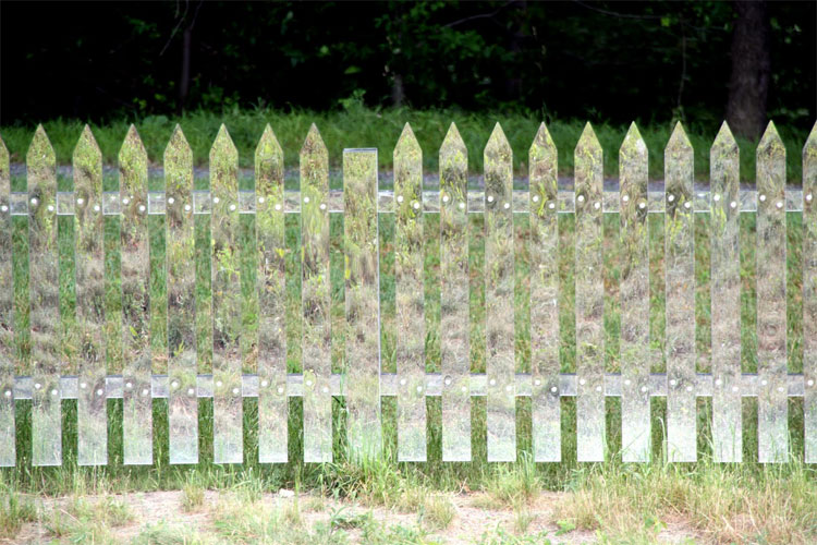 Mirrored Fence