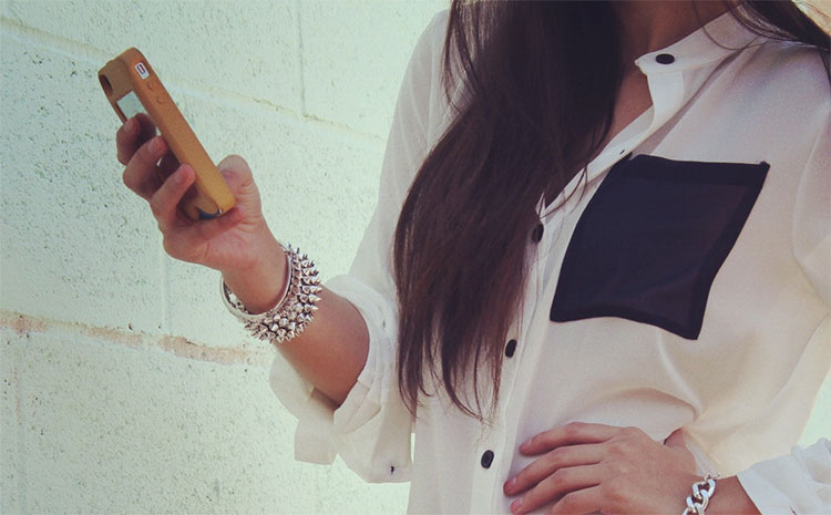 The Looker Mirror iPhone Case