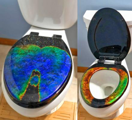 Mood Ring Toilet Seat