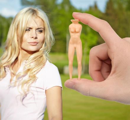 Nuddie Tees: Naked Girl Golf Tees