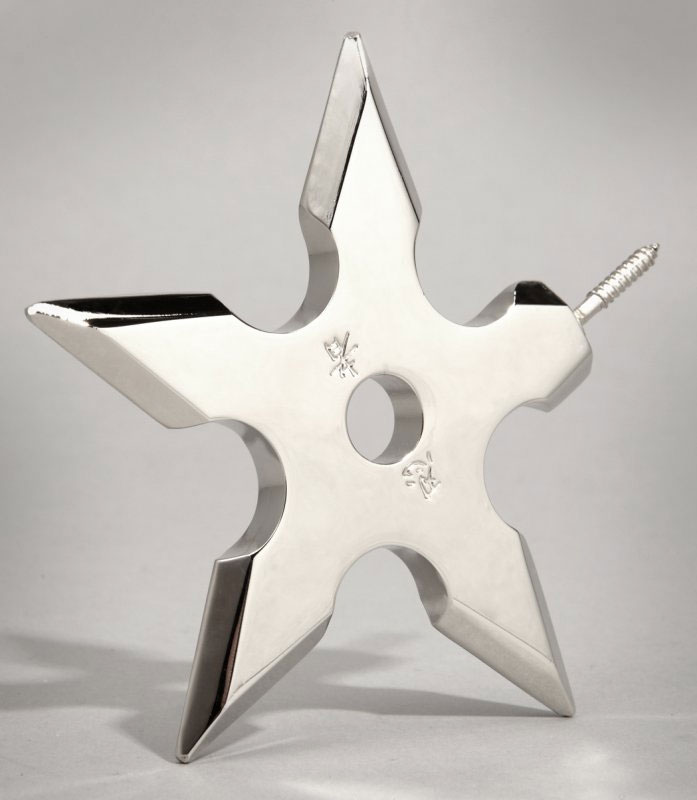 Ninja Star Coat Hanger 2