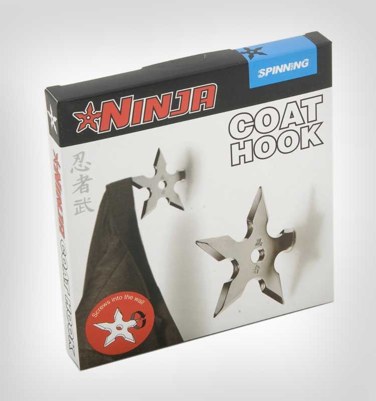 Ninja Star Coat Hanger 3