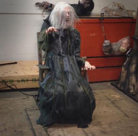Old Lady Chair Screamer