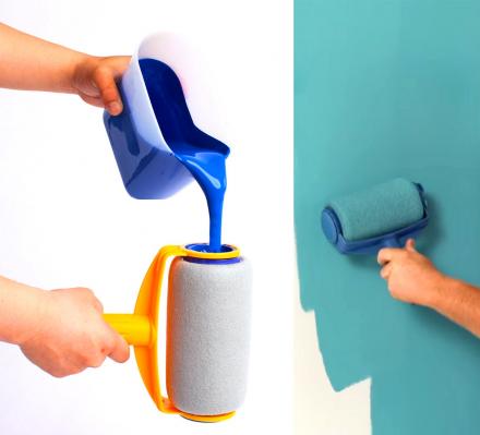 Paint Runner: A Non-Drip Paint Roller That Stores Paint