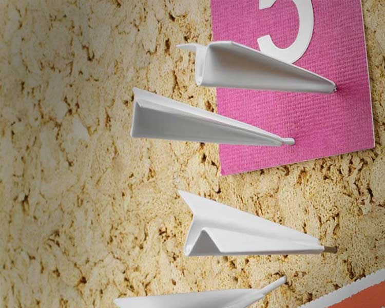 Paper Airplane Push Pins 2
