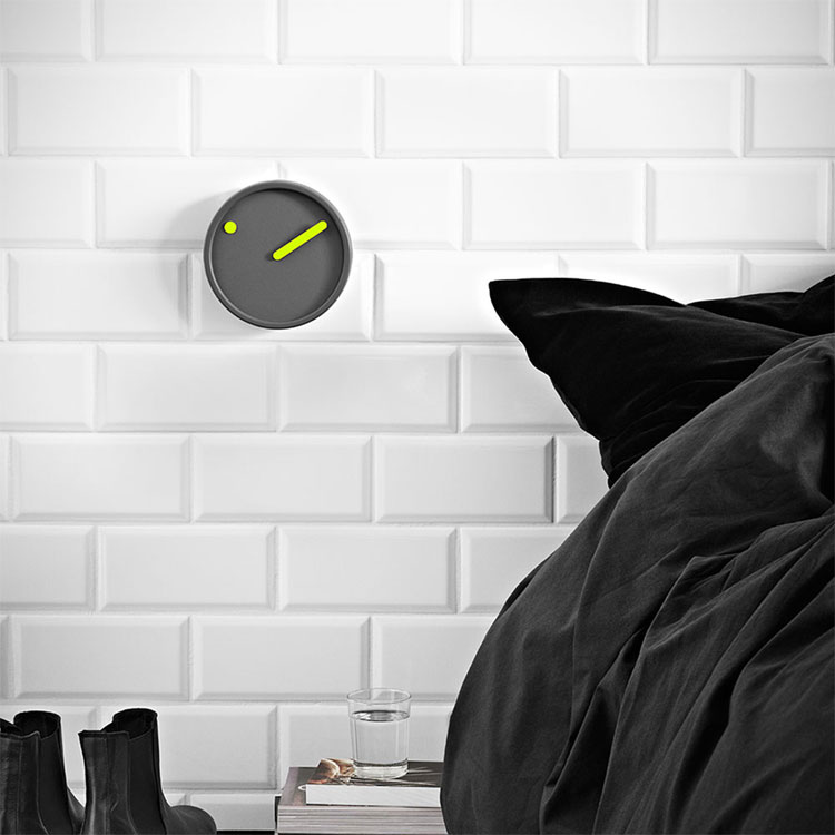 Minimalist Dot Wall Clock