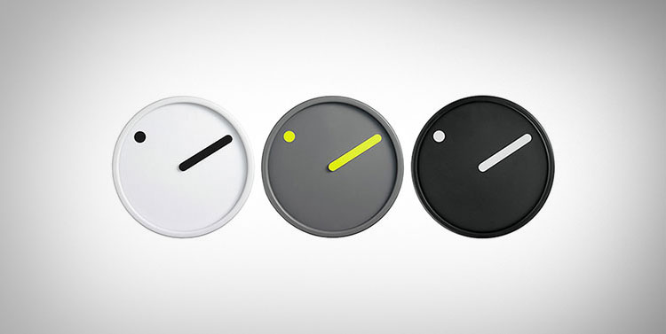 Minimalist Dot Wall Clock