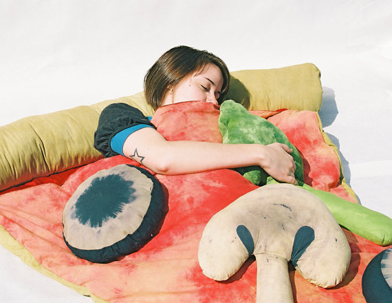 Pizza Bed Sleeping Bag 3