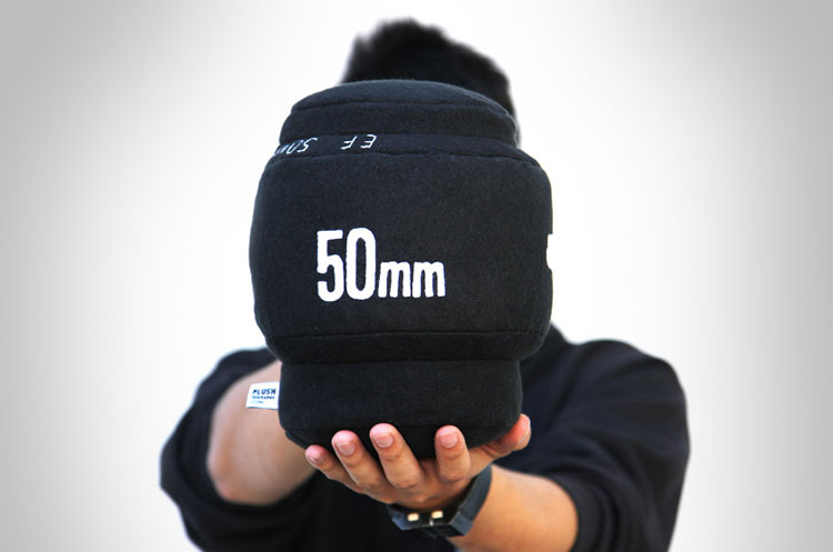 Plushtography DSLR Camera Lens Pillow