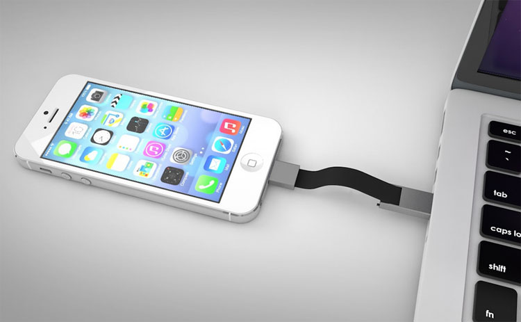 Popcord Keychain Phone Charger