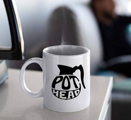 You May Need This Pot Head Coffee Mug If You’re Addicted To Coffee