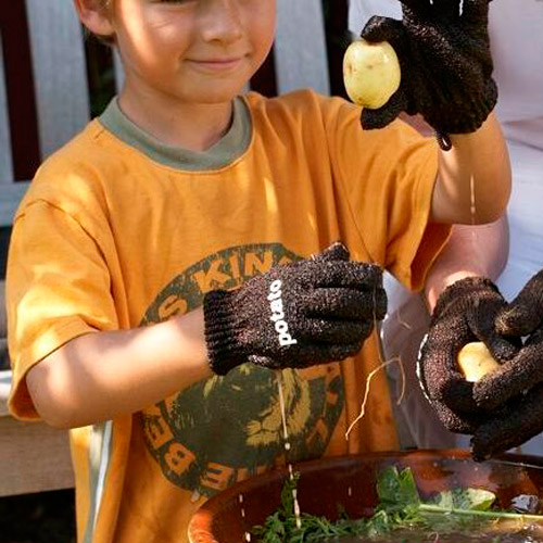 Potato Skinning Gloves