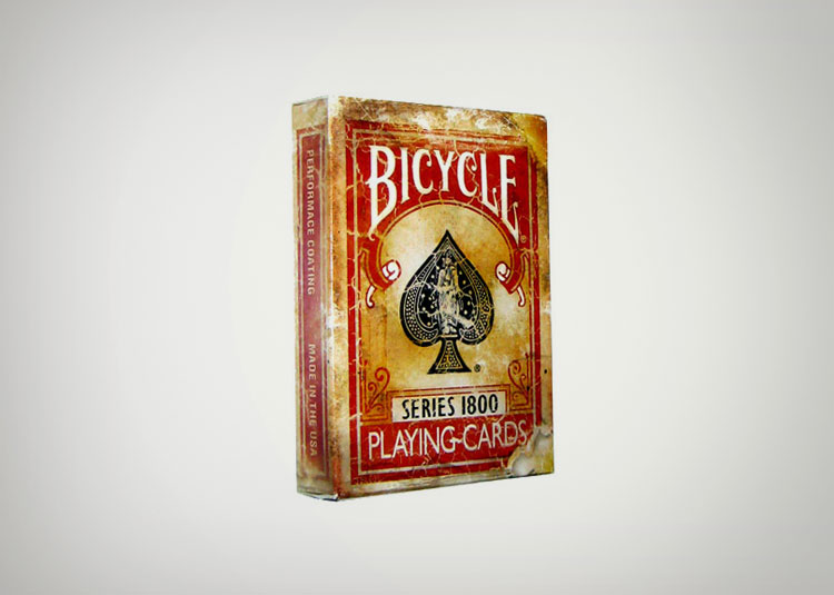 Vintage 1800 Series Bicycle Playing Cards