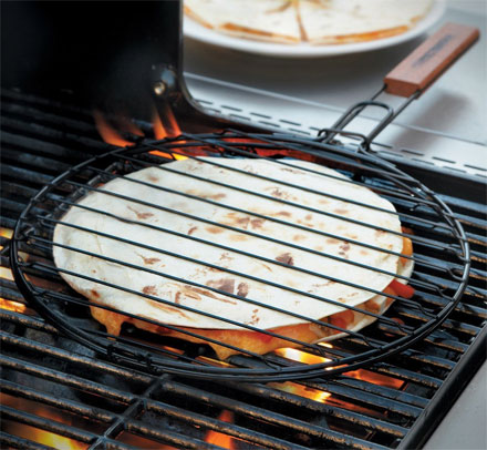 Quesadilla Griller Basket Lets You Make ‘Dillas On The BBQ