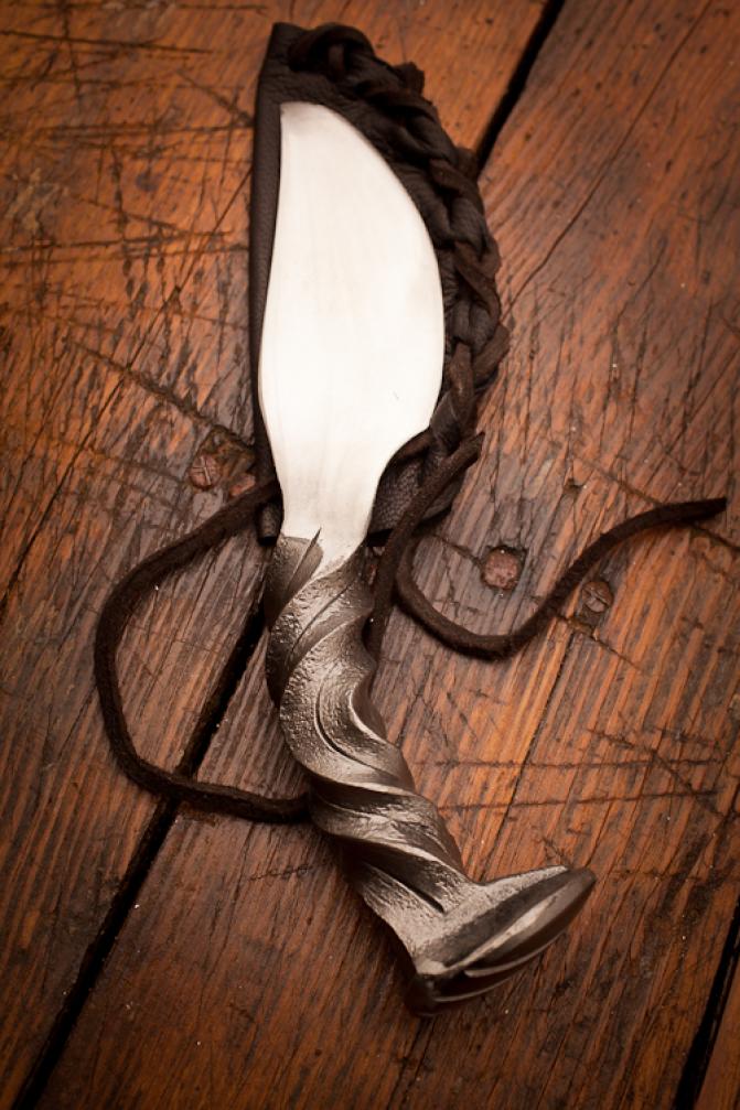 Railroad Spike Knives