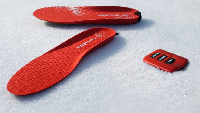 ThermaCell Heated Shoes Insoles - Rechargeable In-shoe feet warmers with remote