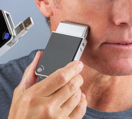 Rechargeable USB Travel Razor