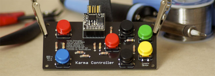 Karma Controller Reddit Interface Device