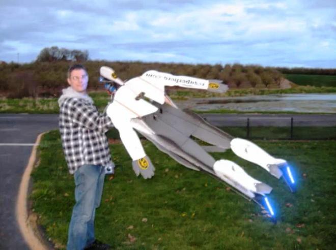 Remote Control Flying Human 3