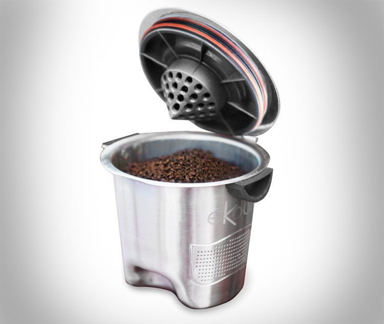 Stainless Steel Ekobrew Elite K-Cup