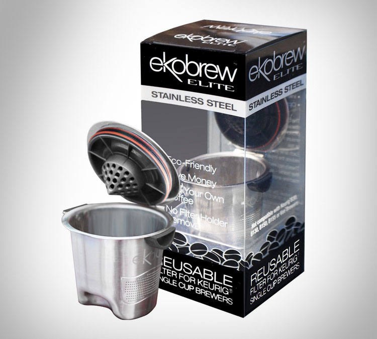 Stainless Steel Ekobrew Elite K-Cup