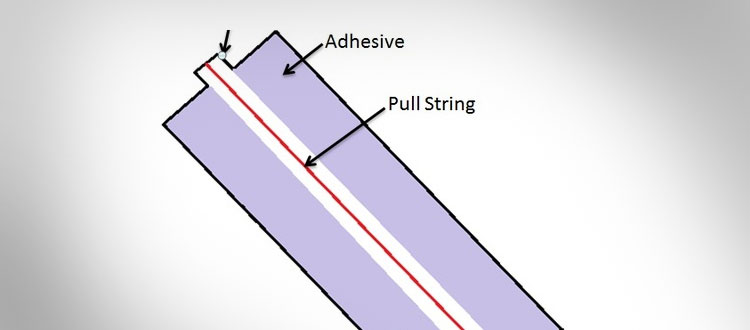 Rip Cord String Packaging Tape