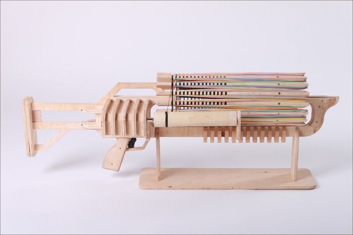 Rubber Band Machine Gun