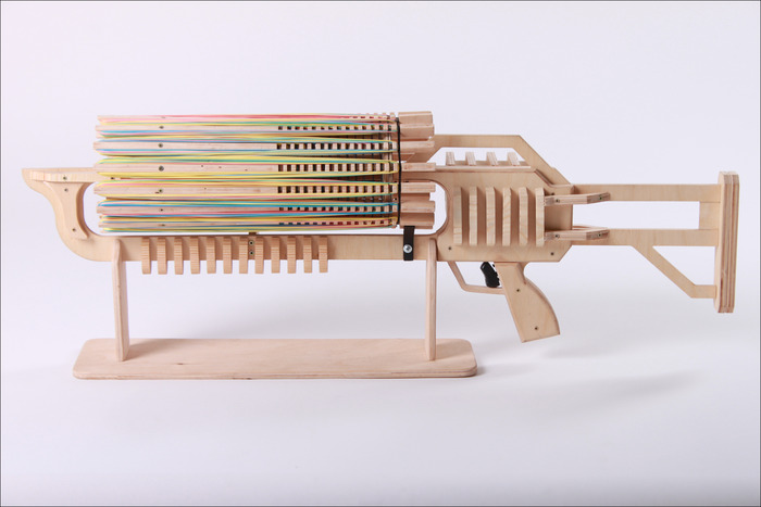 Rubber Band Machine Gun