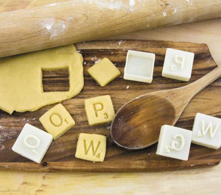Scrabble Cookie Cutters