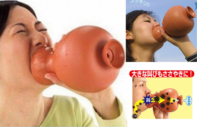 Scream Absorbing Vase - Shouting vase absorbs your screams
