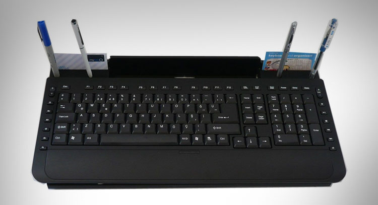 Secret Compartment Keyboard Organizer