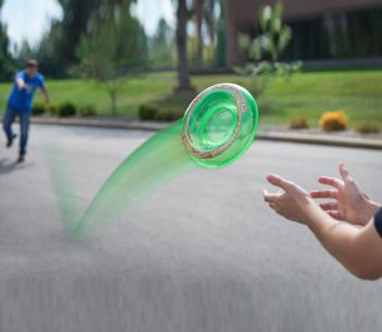 Sky Bouncer Bouncing Frisbee